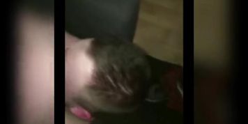 GAG THE FAG! throatfucked, used abused and cum drenched! info to full vid and tons more on profile