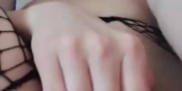 thicc teen pawg with anal plug masturbates