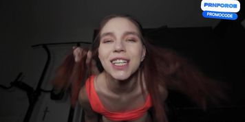Grab Her Tight - Big Titty Red Head Gets Cock Injection
