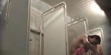 Hidden cameras in public pool showers 588