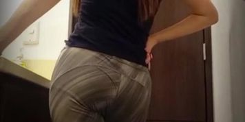 Catching a Glimpse: My Girlfriend's Friend Milet, a Sexy 18-Year-Old Latina, Caught on Hidden Camera in the Bathroom