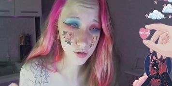 Small tit big ass vape cam girl Coryhenry @CB red and blue part 1 2020-08-03