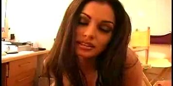 Aria Giovanni gives a fine lapdance
