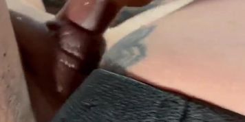 Strap On Stories - Just a Girl & her Strap on making him CUM with his ASS. Close Up view ????