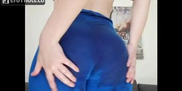 Ashley Alban - Leggings and Baby Oil - (Alban Ceray, Angelababy, Malibu Candi)