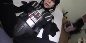 Kawaii girl darth vader