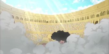ONE PIECE edited ecchi moment from anime Rebecca - colosseum (Sandy Milz)