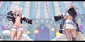 [R18][Vtuber MMD] FuwaMoco - ??????????