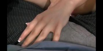 Blonde milking your dick