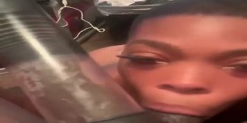 Ms Foxy Sucking Balls and Giving Rim job while I use Penis  Pump