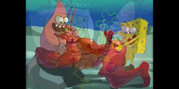 spongebob compilation in his brain