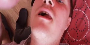 Gay loads cum in mouth