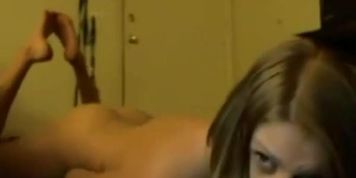 Cute Cam Blonde Masturbates
