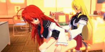 ASIA ARGENTO FUTANARI RIAS GREMORY HIGH SCHOOL DXD