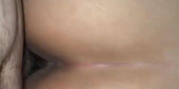 Up close and personal homemade Latina throws it back 