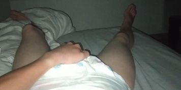 Masturbation en couche 