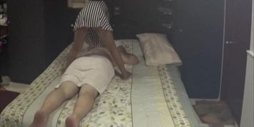 asian women massage and screw