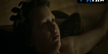 Mia Goth Breasts Scene  in A Cure For Wellness