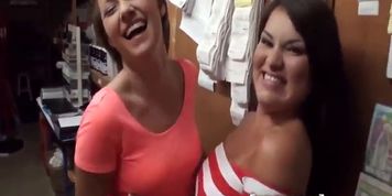 Mofos - Backroom foursome with hot teens