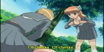 Shemale hentai coed gets blowjob in the outdoor