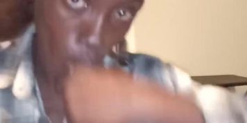 Crackhead blowjob