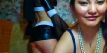 nun and friend on webcam