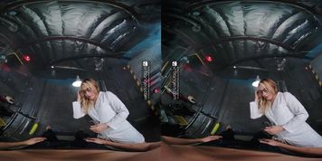 VR Bangers Dangerous experiment makes Anna Claire Clouds really horny VR Porn