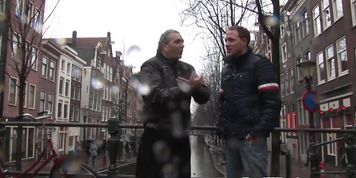 Dutch hooker rides clients dick