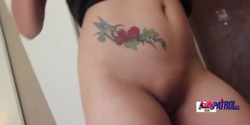 Cute Asian teen nailed in hotel room