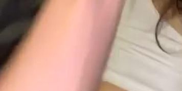 Guy screw his petite girlfriend doggystyle PT.2