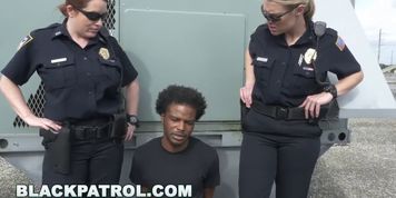 BLACK PATROL - Officers Maggie Green and Joslyn Bust A Black Peeping Tom