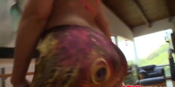 Bigass babes spanked by les beauties