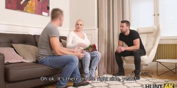 Hunt4k. Busty Blonde Hottie Prefers Gentlemen With Money
