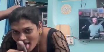 Famous Tamil Insta Influencer Shemale Fucking For Money