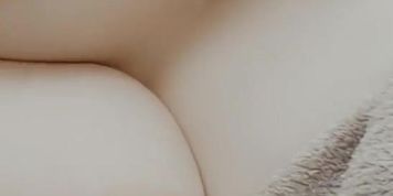 Playing with my big tits!