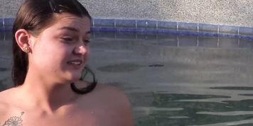 18Yo White Snickers Crushes Daddys Dick Just The Way He Pleases! So Hot!