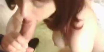 Amateur Blowjob with Monster Cumshot