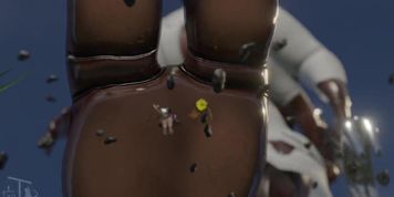 Recursive Reduction (Giantess Crush Animation, Furry, Macro, Feet) (Gina Carano)