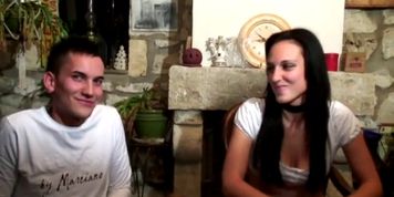 cute french teen couples first anal casting vido tape