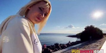 German Amateur Blonde Pickup &ndash; First Anal