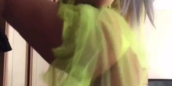 Perfect fat white booty Twerking try not to cum 