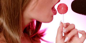 Hot girl Licking ASMR