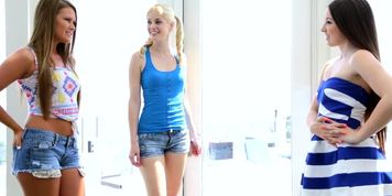 Lola Foxx, Aubrey Star, Charlotte Stokely and Abby Cross at WebYoung (Too Much)
