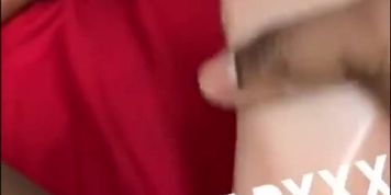 Big Black Cock Cums On Toy