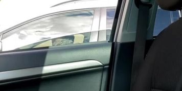 Flashing dick in parking lot for milf