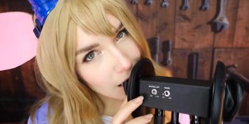 Kittyklaw Mouse Cosplay Licking 3Dio