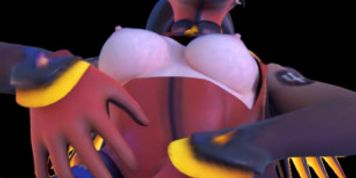 Overwatch Mercy Masurbation Pussy Rub Climax - by OpticonStudios