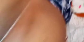 Thick ass Baby sitter getting her back blown out