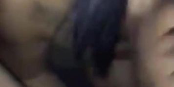 I watched while she slurped him up