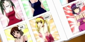 Anime maid seducing her boss